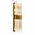 Arandela DNA Iluminação Felsen Dupla ROCHA-ARA-PL-2 – 10 × 40 cm – Placa de Rocha – LED 4W – Pintura / Inox - Imagem 1