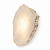 Arandela DNA Iluminação Felsen Orgânica ROCHA-ARA-ORG – LED 2W – Rocha Orgânica – Pintura - Imagem 1