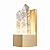 Arandela DNA Iluminação Fort QTZO-ARA-BASE – LED 2W – Quartzo – Pintura - Imagem 1