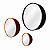 Espelho DNA Iluminação ES1501 Re-Dome – Meia Esfera Ø60 cm – Luz Indireta LED 27W 3000K – Espelho com Pintura - Imagem 2