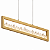 Lustre DNA Iluminação Arch Duo QTZO-ANG-2 – LED 24W – 2 Barras Inclinadas – Quartzo – Pintura - Imagem 1