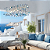 Lustre DNA Iluminação Branch Ágata Azul 80cm BRANCH-80-AZ – 8 Lâmpadas E14 – Pendente Tipo Galho - Imagem 2