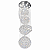 Lustre DNA Iluminação Cosmo COS-60-2ESF – Ø60 cm – 10× GU10 – 2 Esferas + Esp. Pirulito – 1,3 m Altura - Imagem 1