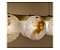 Lustre DNA Iluminação Linear Eclipse Ágata 100cm AC-DISCO-100CM – 7 Lâmpadas G9 – Ágata Cristal – Pintura - Imagem 4