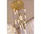 Lustre DNA Iluminação Perseidas Rocha 60cm ROCHA60-20PEND – 20 Pendentes Mini GU10 – Pintura ou Inox - Imagem 2