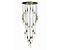 Lustre DNA Iluminação Perseidas Rocha 60cm ROCHA60-20PEND – 20 Pendentes Mini GU10 – Pintura ou Inox - Imagem 1