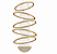 Lustre DNA Iluminação Space SPACE90-5ESF – Ø90 cm – 6× GU10 – 3 Alianças LED – 5 Esferas – 3,5 m Altura - Imagem 1