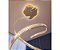 Lustre DNA Iluminação Uno Bailarina STREAMER-600 – 90 × 250 cm – Espiral Aleatório – 3000K – 150W – Pendente 3,5 m - Imagem 2