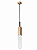 Pendente DNA Iluminação Felsen Moldura 20×10 ROCHA-ARMDPT-20X10-R – 1 Lâmpada E14 – Rocha – Pintura - Imagem 1