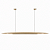Pendente DNA Iluminação P0409 Aura – 80 cm – Quartzo – Para 2 Lâmpadas Mini GU10 – Pendente 2 m - Imagem 1