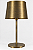 (Latão - Especiais) Abajur Castt Golden Art M895LT com Base Redonda Ø22cm E27 63cm - Imagem 2