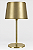 (Latão - Especiais) Abajur Castt Golden Art M895LT com Base Redonda Ø22cm E27 63cm - Imagem 3