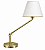 (Latão - Especiais) Abajur Golden Art Angle 2 Articulações Latão 50cm 1xE27 M740LT - Imagem 1
