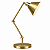(Latão - Especiais) Abajur Mesa Golden Art Baboo Braço de 30cm e 2 Articulações E27 Altura Média 70cm M1060-30-411LT - Imagem 2