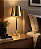 (Latão - Especiais) Abajur Mesa Golden Art Didi M903LT Cúpula em Latão e Lâmpada E27 46cm - Imagem 2