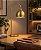 (Latão - Especiais) Abajur de Mesa Golden Art Gancho Ø12cm e Lâmpada G9 53cm M202LT - Imagem 2