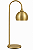(Latão - Especiais) Abajur de Mesa Golden Art Gancho Ø12cm e Lâmpada G9 53cm M202LT - Imagem 1