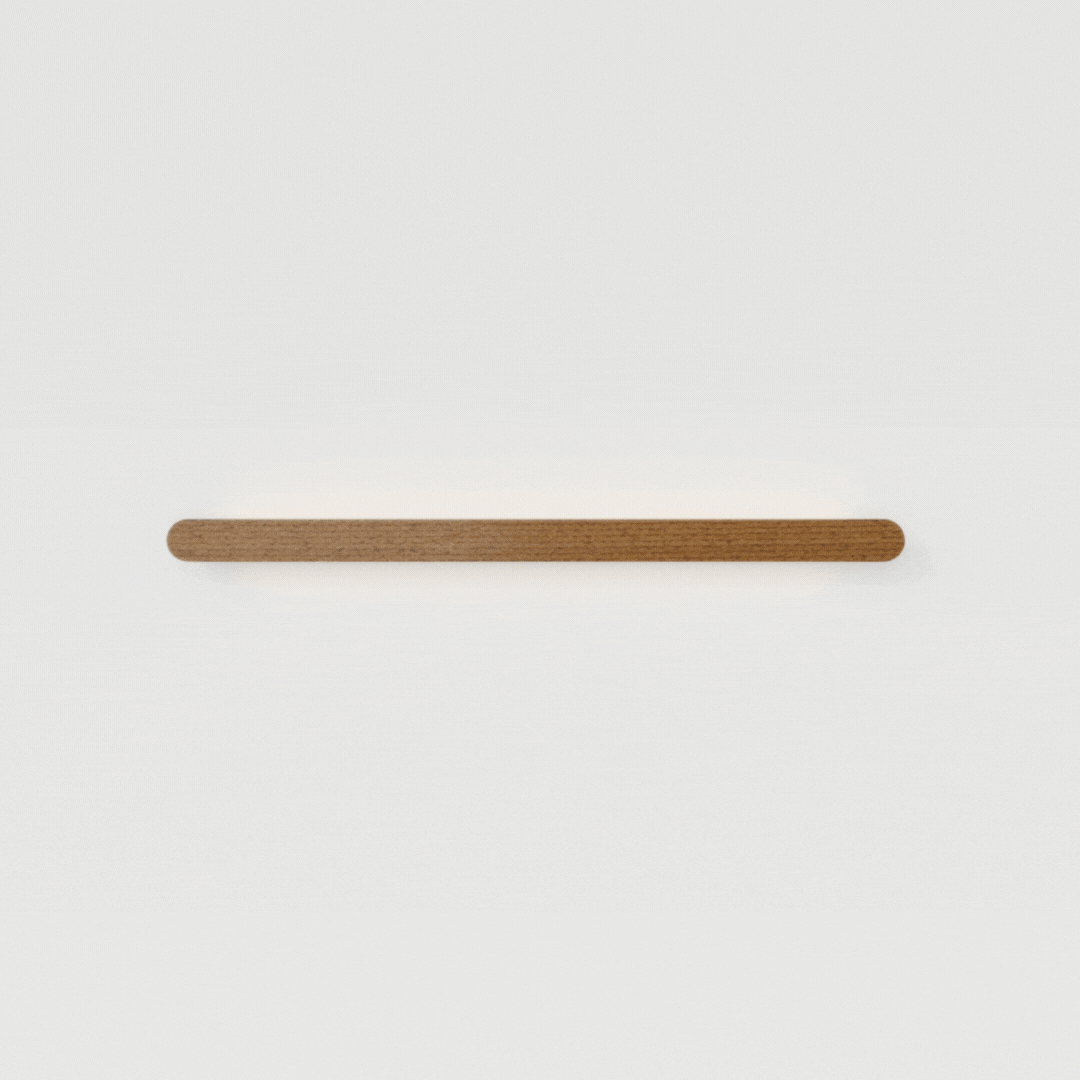 Arandela Barra Linear Golden Art 130 cm com Tubo LED T8 120 cm e Acabamento em Madeira P620-130MD - Imagem 5