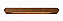 Arandela Barra Linear Golden Art P620-70MD 70 cm com Tubo LED T8 60 cm e Acabamento em Madeira - Imagem 1
