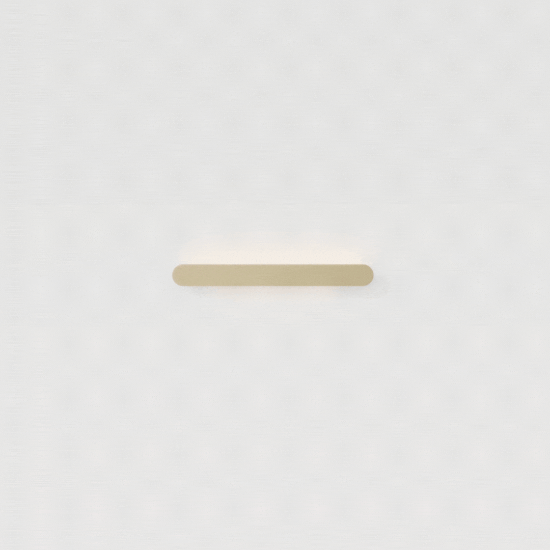 Arandela Barra Linear Golden Art 70 cm com Tubo LED T8 60 cm e Pintura P620-70PI - Imagem 3