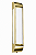 (Latão - Especiais) Arandela Camarim Golden Art P388LT 57x09x09 cm 2 Soquetes E27 - Imagem 3