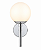 (Latão - Especiais) Arandela Clacie Golden Art P984LT Bola 10 cm com Soquete G9 - Imagem 2