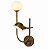 (Latão – Especiais) Arandela DUBLIM Golden Art P2815LT 2 Soquetes G9 com Calha - Imagem 2