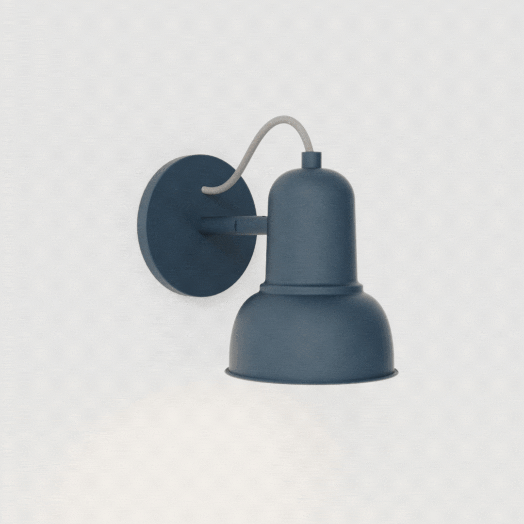 Arandela Escriba Clip Golden Art com Pintura e Soquete E27 | 27 cm P1810CLPI - Imagem 2