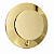 (Latão - Especiais) Arandela Espelho Golden Art P841LT Ø 20 cm Soquete G9 - Imagem 2
