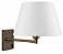 (Latão - Especiais) Arandela Golden Art P359LT Braço Reto 1/2” com 20cm E27 27cm - Imagem 1