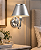(Latão - Especiais) Arandela Golden Art P307LT Corneta com Braço Torcido e Soquete E27 - Imagem 3