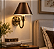 (Latão - Especiais) Arandela Golden Art P319-1LT Los Angeles com 1 Braço Soquete E27 - Imagem 2