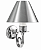 (Latão - Especiais) Arandela Golden Art P317LT Mini Corneta com Braço Torcido Soquete E27 - Imagem 1