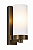 (Latão - Especiais) Arandela Golden Art P358-31LT Tubo de Vidro 33cm x 9cm x 12cm E27 - Imagem 1