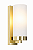 (Latão - Especiais) Arandela Golden Art P358-31LT Tubo de Vidro 33cm x 9cm x 12cm E27 - Imagem 3