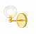 (Latão - Especiais) Arandela GRAPP Golden Art P2820-1LT 1 Soquete G9 em Latão – Design Elegante - Imagem 1