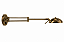 (Latão - Especiais) Arandela Jully Golden Art P680LT Articulada 72 cm de Largura | G9 - Imagem 2