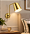 (Latão - Especiais) Arandela Mazza Golden Art P669LT Braço em L e Soquete E27 - Imagem 2