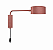 Arandela NELL 1 Foco Golden Art P8800-55PI LED 6W com Braço 55 cm – Design Funcional - Imagem 1