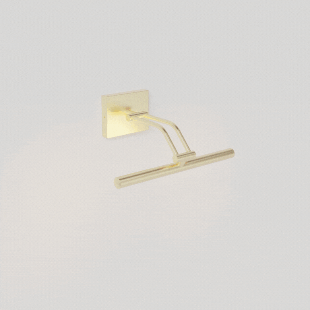 Arandela Pina Tubular Golden Art 30 cm 7/8” com Pintura e Deslocamento | 2x G9 P379-30PI - Imagem 6