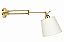 (Latão - Especiais) Arandela Rebecca Golden Art P730LT Articulada 42 cm com Soquete E27 | Largura 74 cm - Imagem 1