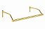 (Latão - Especiais) Arandela Tarsila Golden Art P380-30LT Kit LED e Deslocamento - Imagem 1