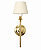(Latão - Especiais) Arandela Tocheiro Golden Art P950LT com Soquete E27 - Imagem 1