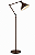 (Pintura) Coluna Iluminação Golden Art C1060-412PI Baboo Articulada Aço e Alumínio E27 Altura Média 180cm - Imagem 6