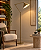 (Latão - Especiais) Coluna Iluminação Golden Art C1060-412LT Baboo Articulada Lâmpada E27 Altura Média 180cm - Imagem 3