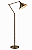 (Latão - Especiais) Coluna Iluminação Golden Art C1060-412LT Baboo Articulada Lâmpada E27 Altura Média 180cm - Imagem 2