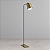 (Latão - Especiais) Coluna Golden Art Brida em Latão com Base Retangular e Lâmpada E27 130cm C760LT - Imagem 1