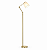(Latão - Especiais) Coluna Golden Art Rebecca Articulada em Altura 165cm 1xE27 C730LT - Imagem 1
