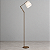 (Latão - Especiais) Coluna Golden Art Rebecca Articulada em Altura 165cm 1xE27 C730LT - Imagem 6