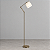 (Latão - Especiais) Coluna Golden Art Rebecca Articulada em Altura 165cm 1xE27 C730LT - Imagem 3